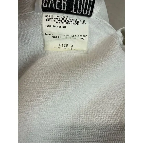 Vintage 1980s Blazer Dress Size Medium Color Block Byer Too! - Picture 8 of 8